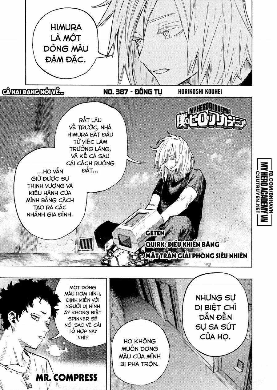 Trường Học Siêu Anh Hùng Chapter 387 trang 1
