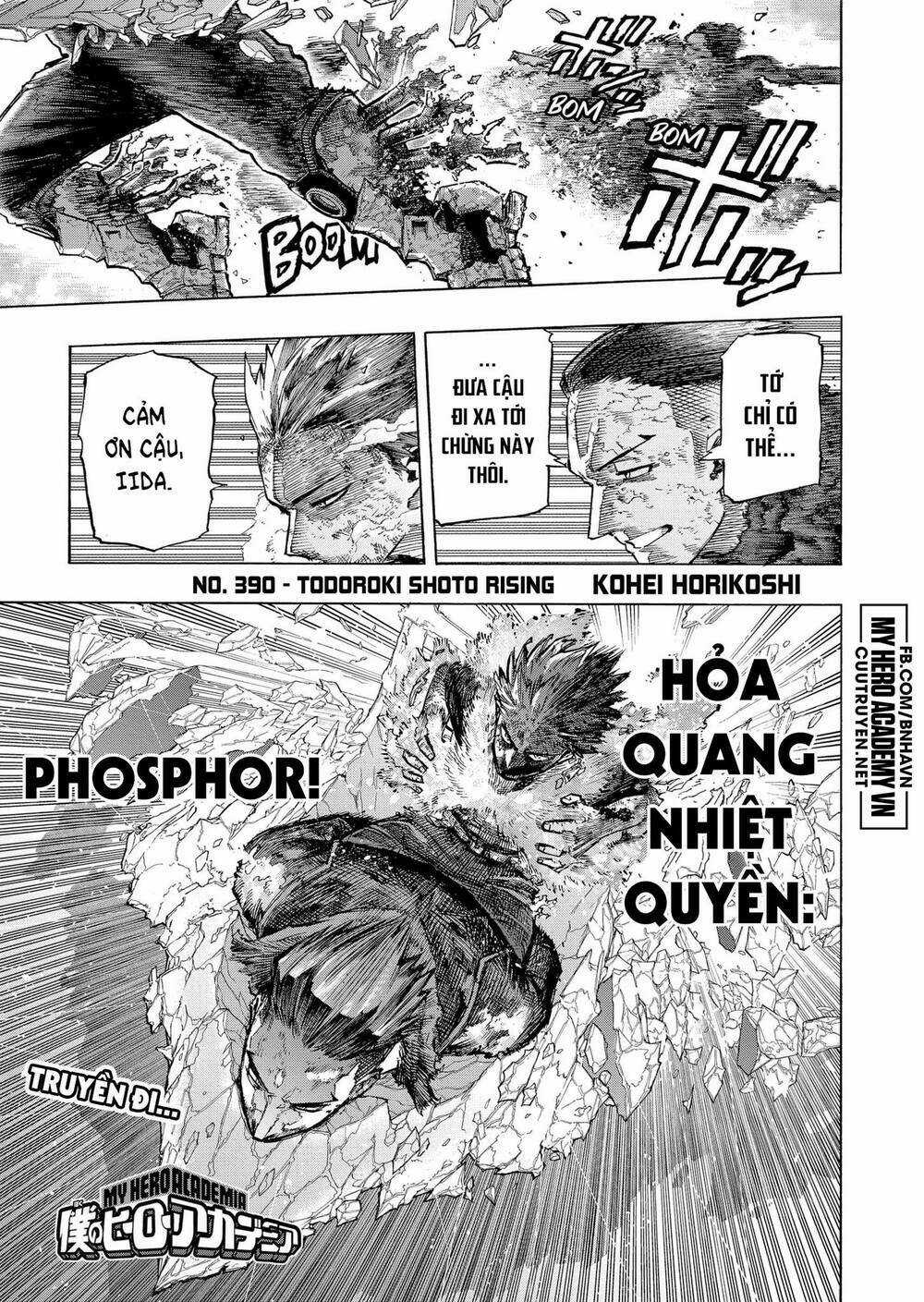 Trường Học Siêu Anh Hùng Chapter 390 trang 1