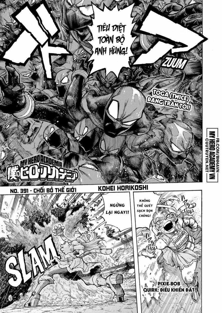 Trường Học Siêu Anh Hùng Chapter 391 trang 1