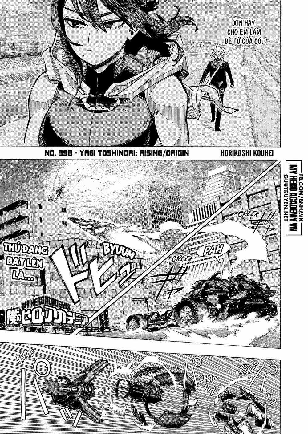 Trường Học Siêu Anh Hùng Chapter 398 trang 1