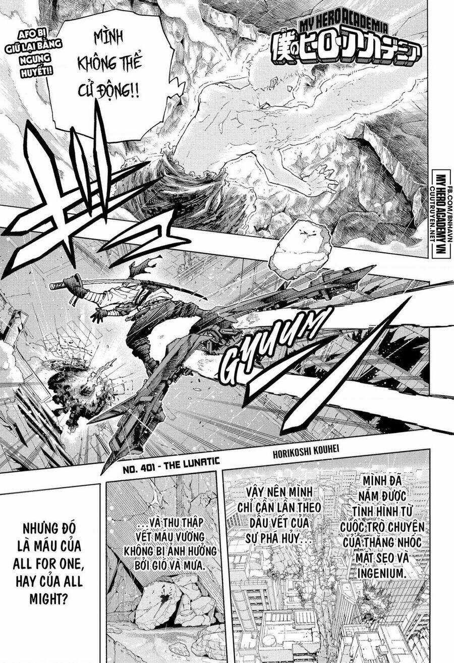 Trường Học Siêu Anh Hùng Chapter 401 trang 1