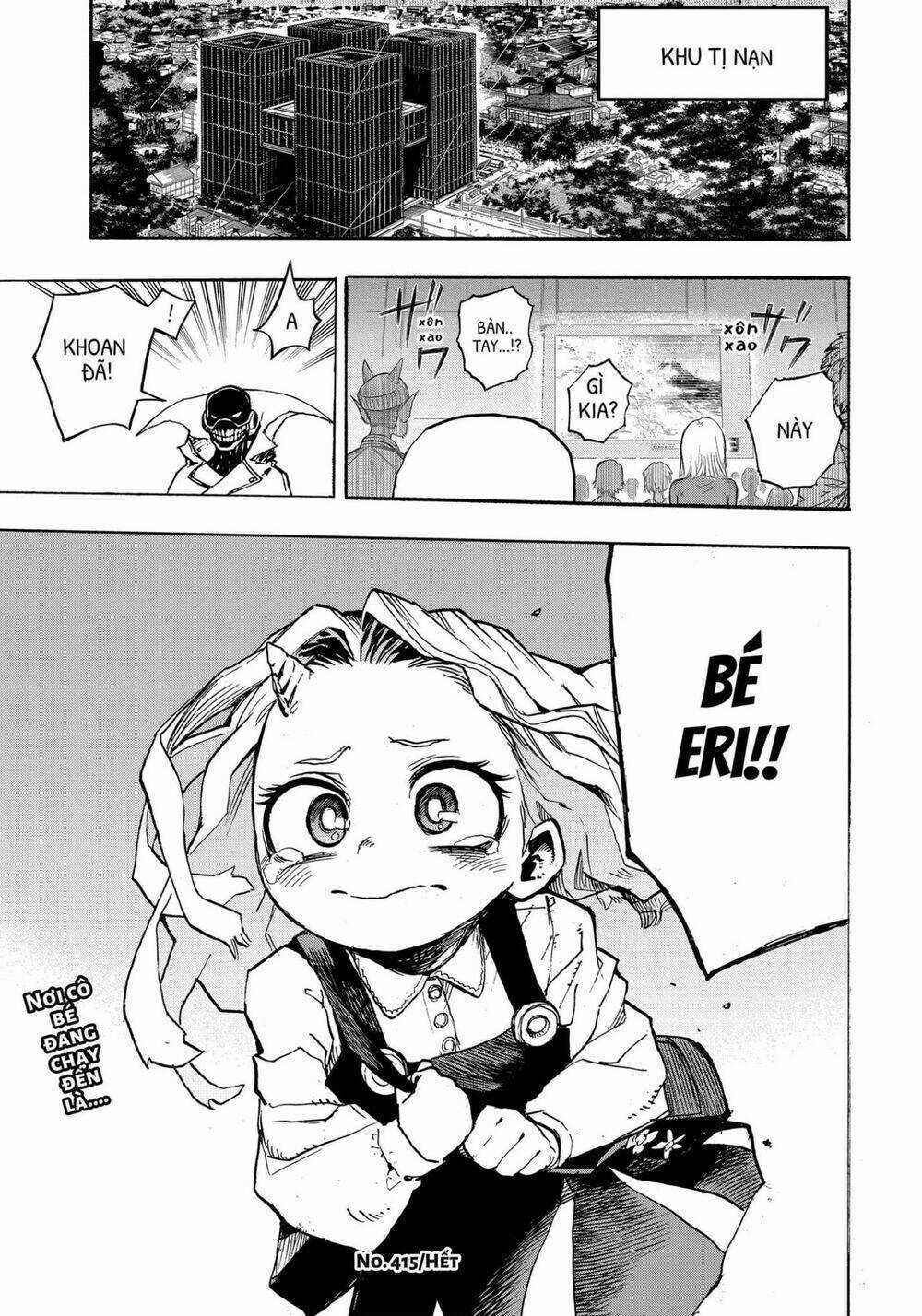 Trường Học Siêu Anh Hùng Chapter 415 trang 9