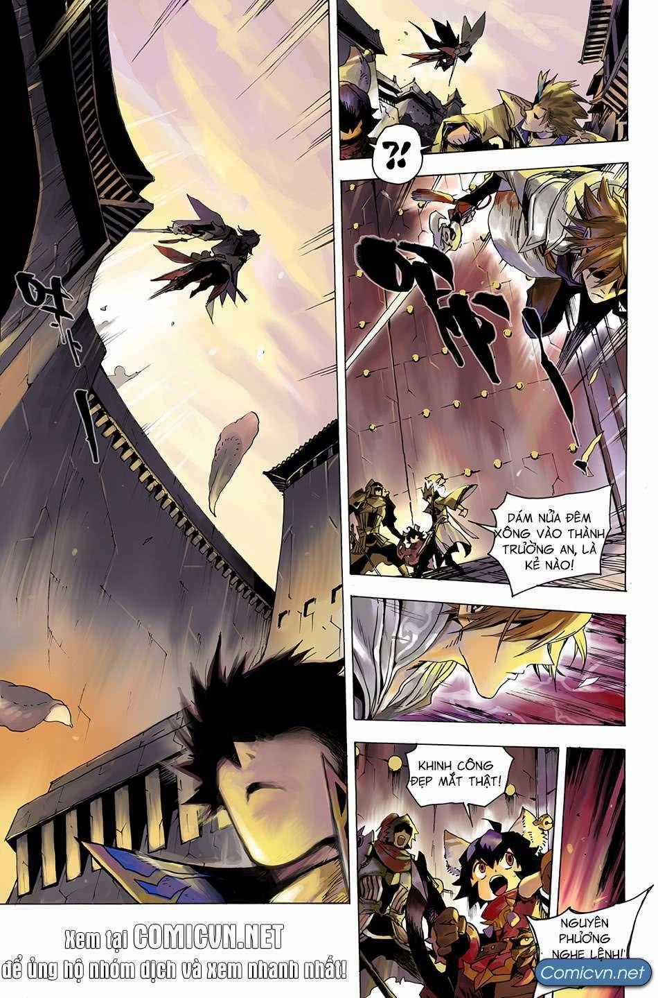 Trường Thành Thủ Vệ Quân Chapter 1 trang 10