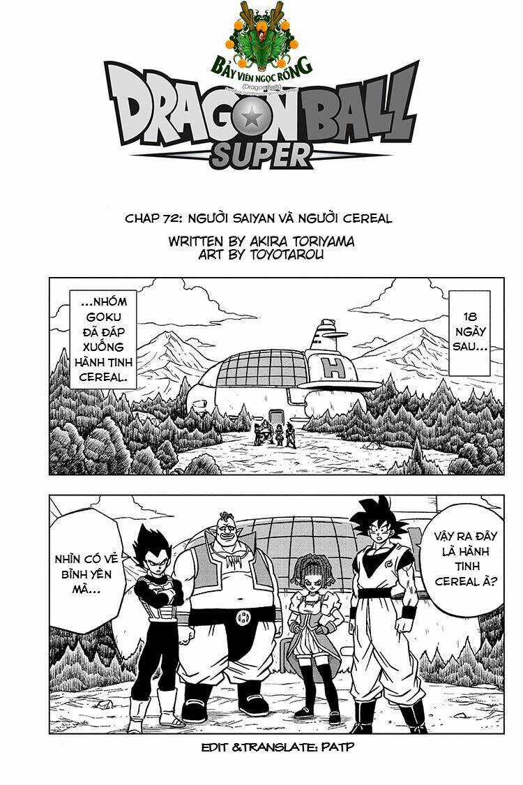 Truy Tìm Ngọc Rồng Siêu Cấp Chapter 72 trang 0