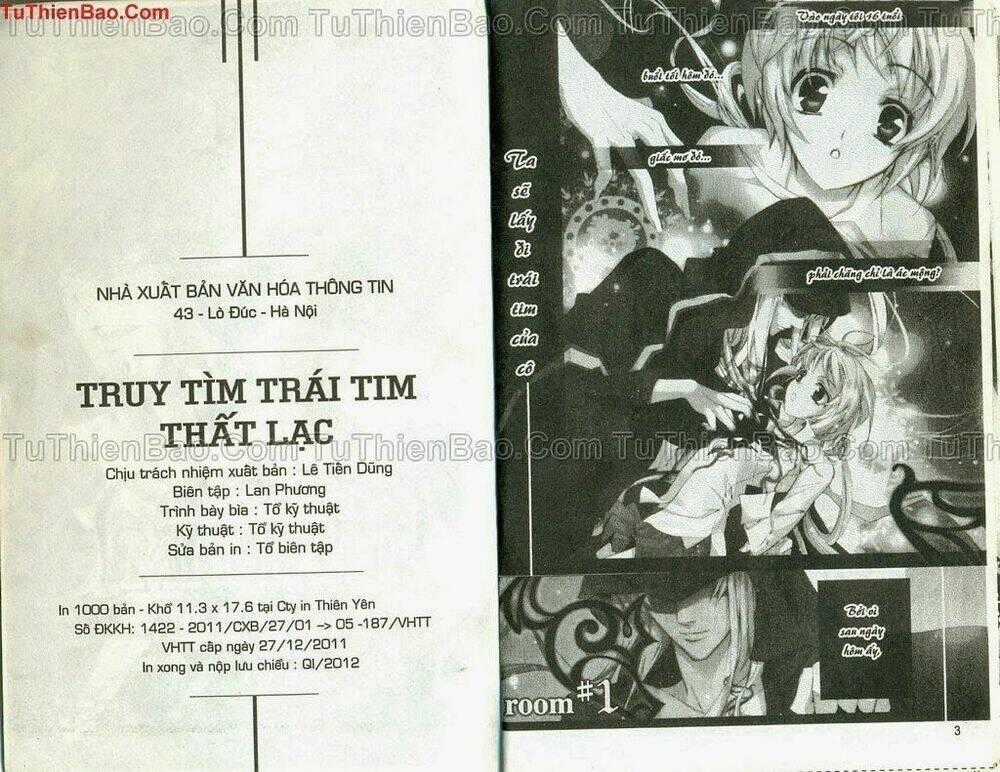 Truy tìm trái tim thất lạc Chapter 1 trang 1