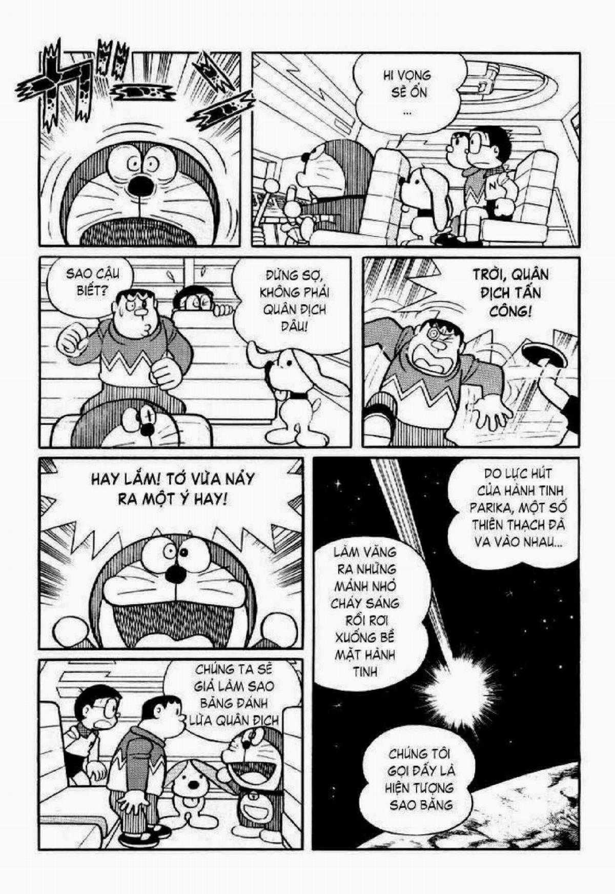 Truyện Dài Doremon Tập 6: Tên Độc Tài Vũ Trụ Chapter 6 trang 107