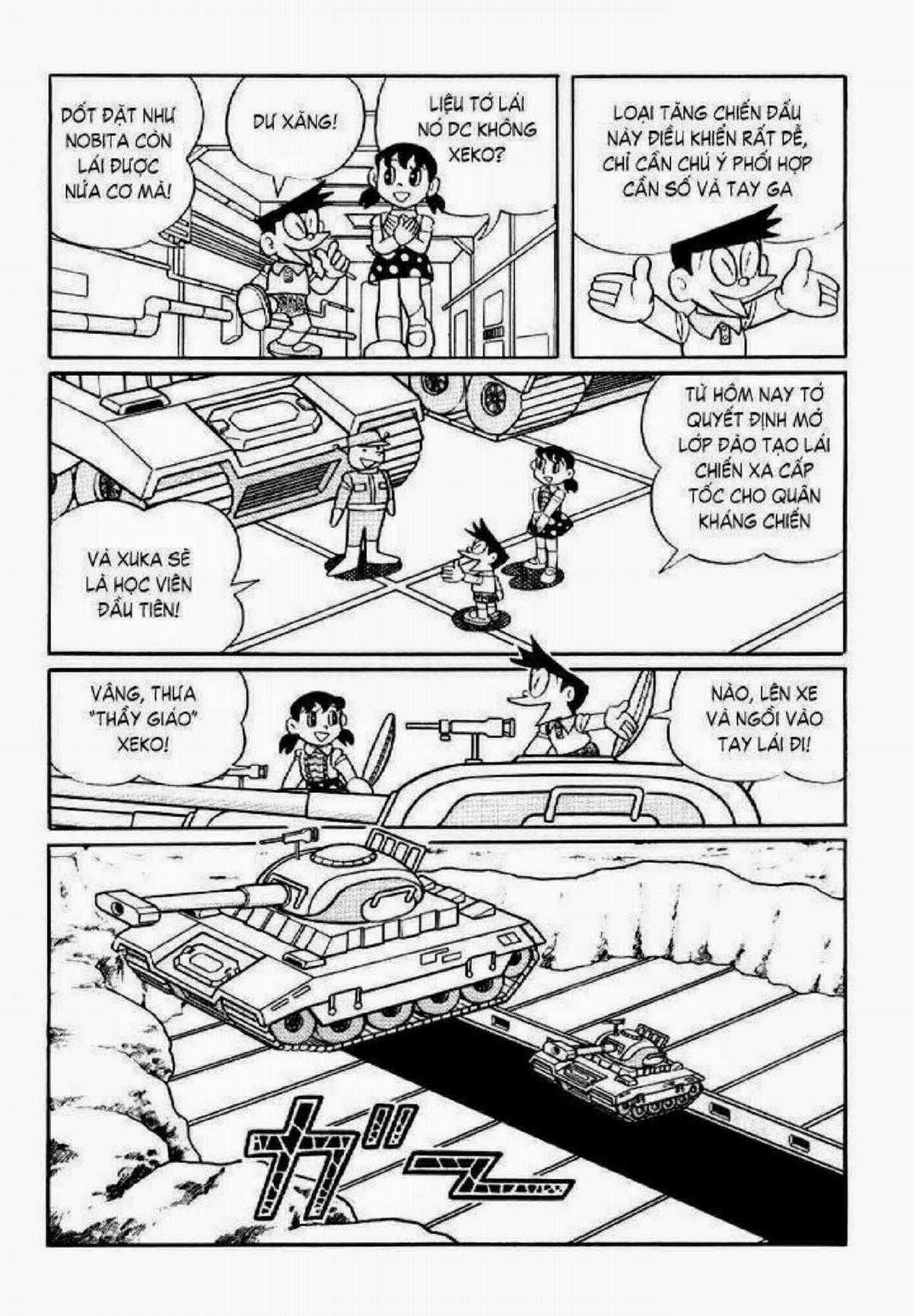 Truyện Dài Doremon Tập 6: Tên Độc Tài Vũ Trụ Chapter 6 trang 110