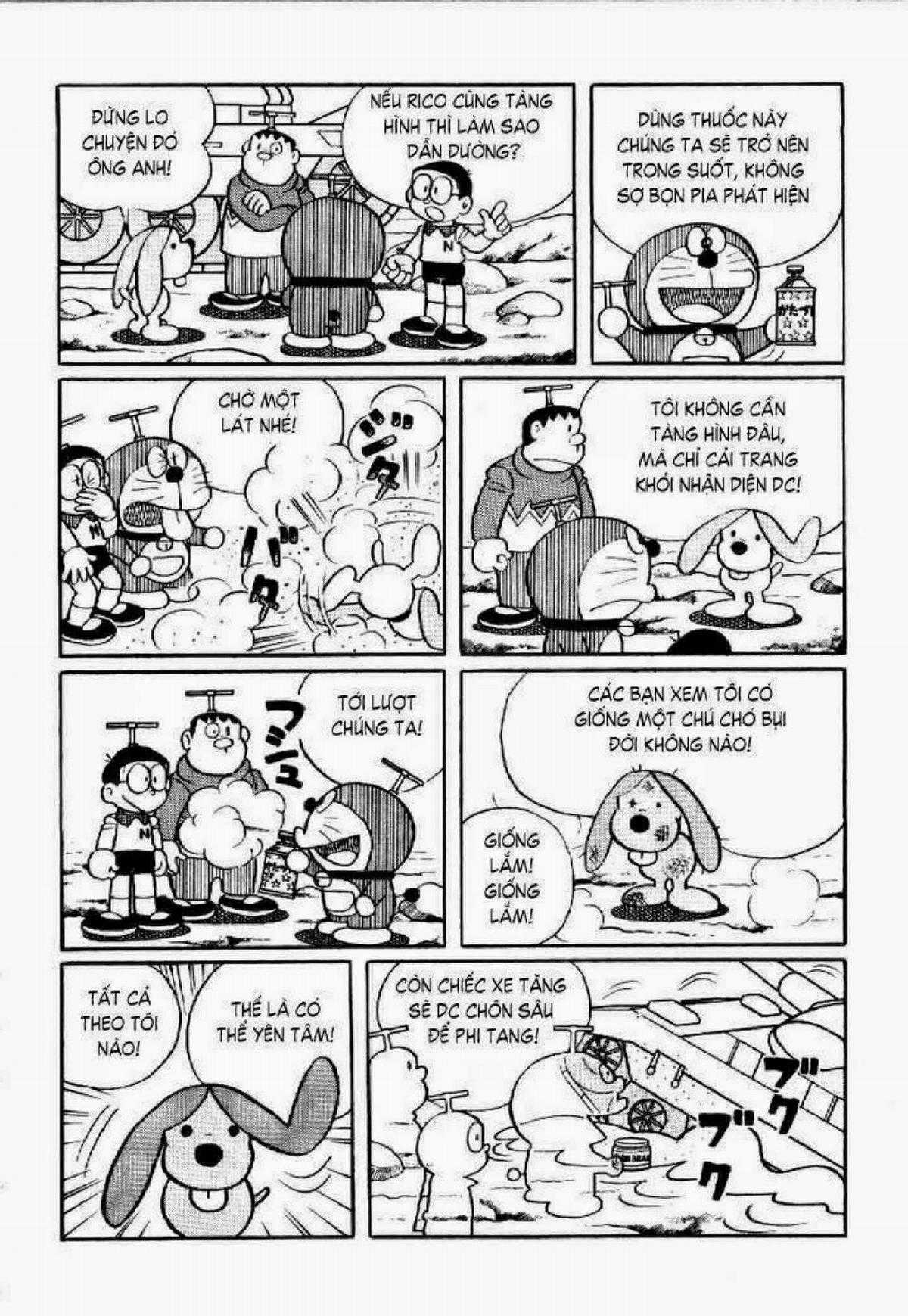 Truyện Dài Doremon Tập 6: Tên Độc Tài Vũ Trụ Chapter 6 trang 112