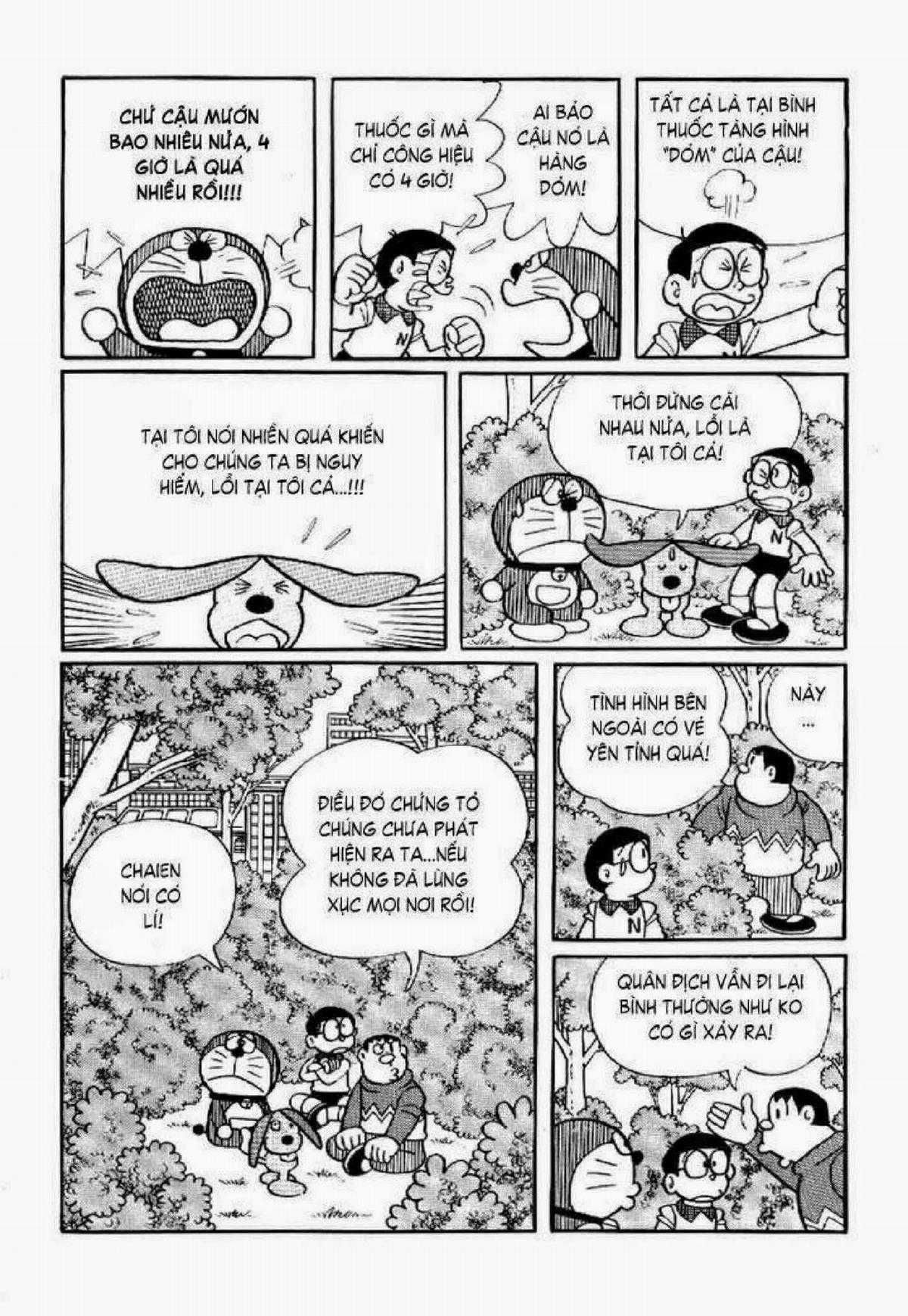 Truyện Dài Doremon Tập 6: Tên Độc Tài Vũ Trụ Chapter 6 trang 120