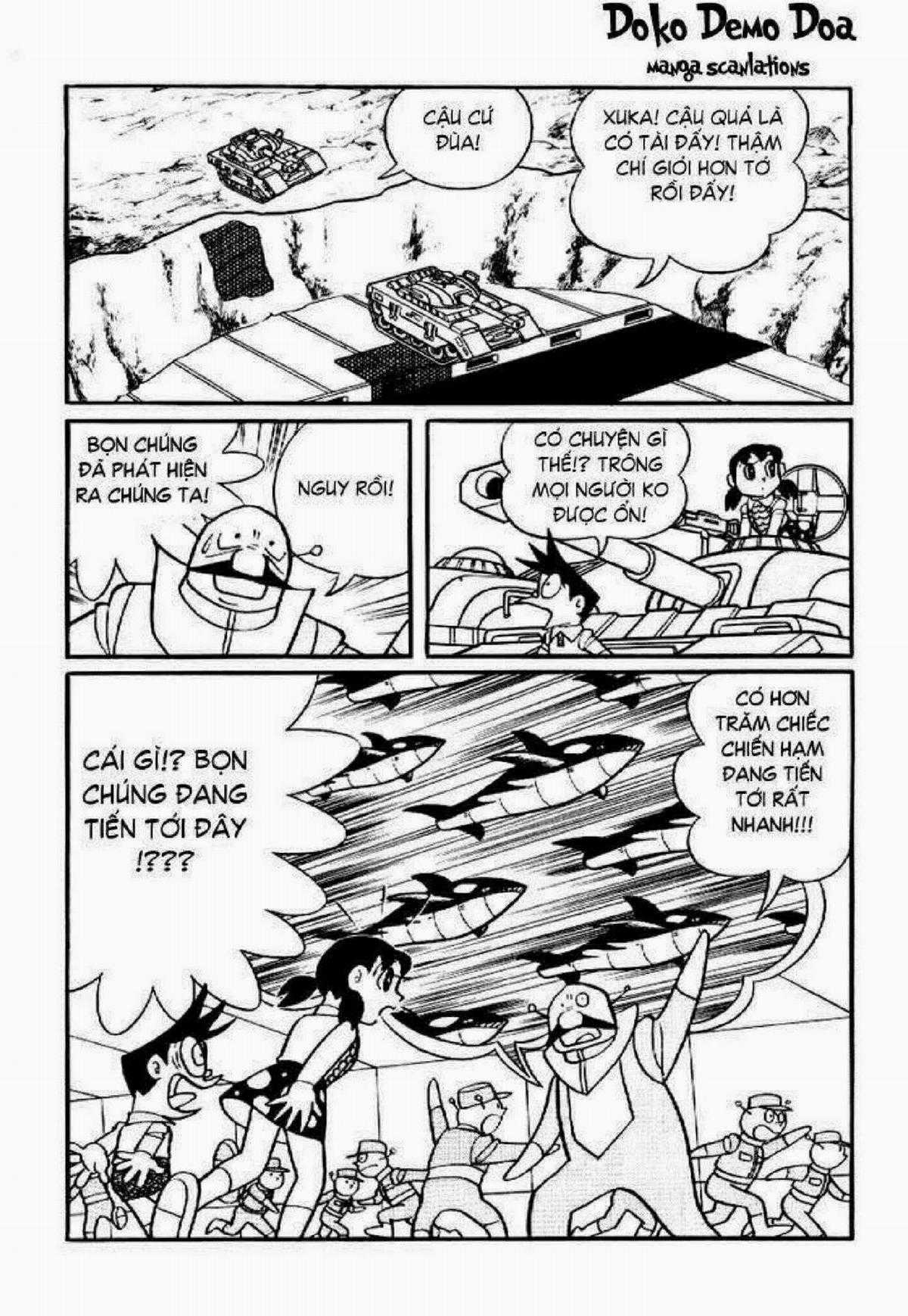 Truyện Dài Doremon Tập 6: Tên Độc Tài Vũ Trụ Chapter 6 trang 122