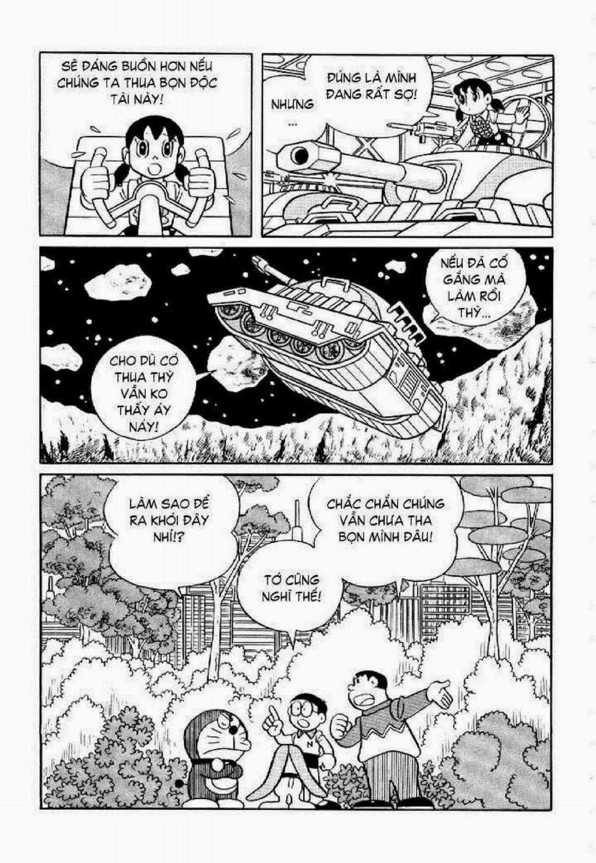Truyện Dài Doremon Tập 6: Tên Độc Tài Vũ Trụ Chapter 6 trang 125