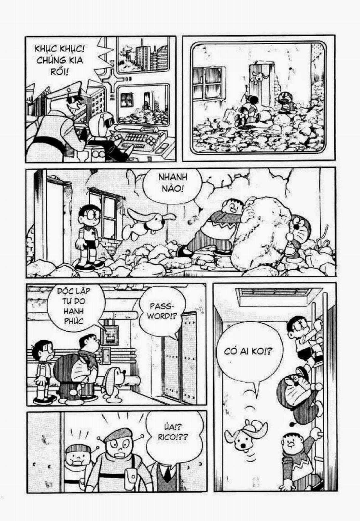 Truyện Dài Doremon Tập 6: Tên Độc Tài Vũ Trụ Chapter 6 trang 129