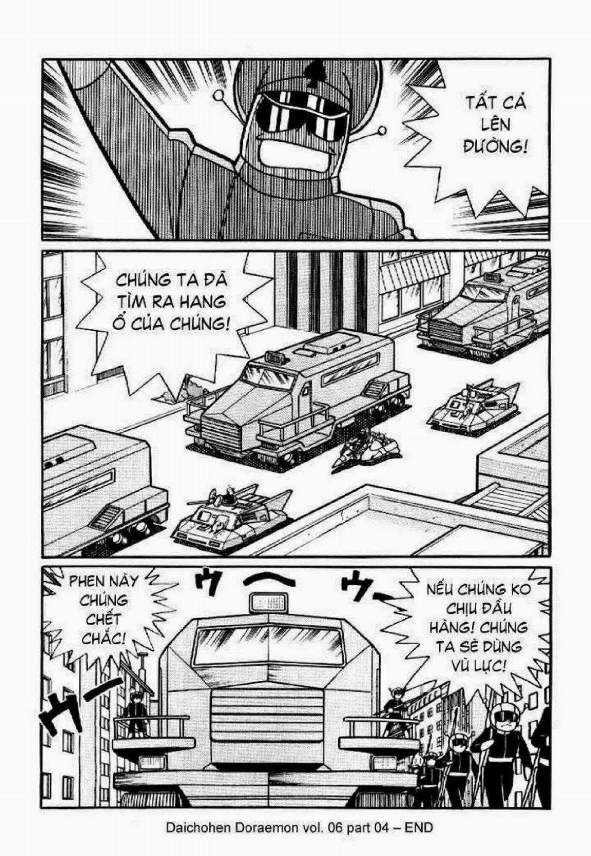 Truyện Dài Doremon Tập 6: Tên Độc Tài Vũ Trụ Chapter 6 trang 131