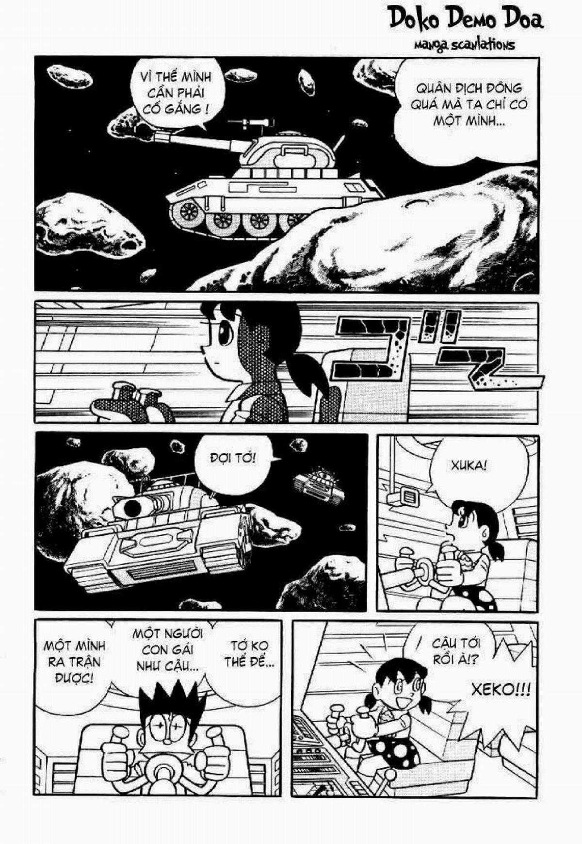 Truyện Dài Doremon Tập 6: Tên Độc Tài Vũ Trụ Chapter 6 trang 132