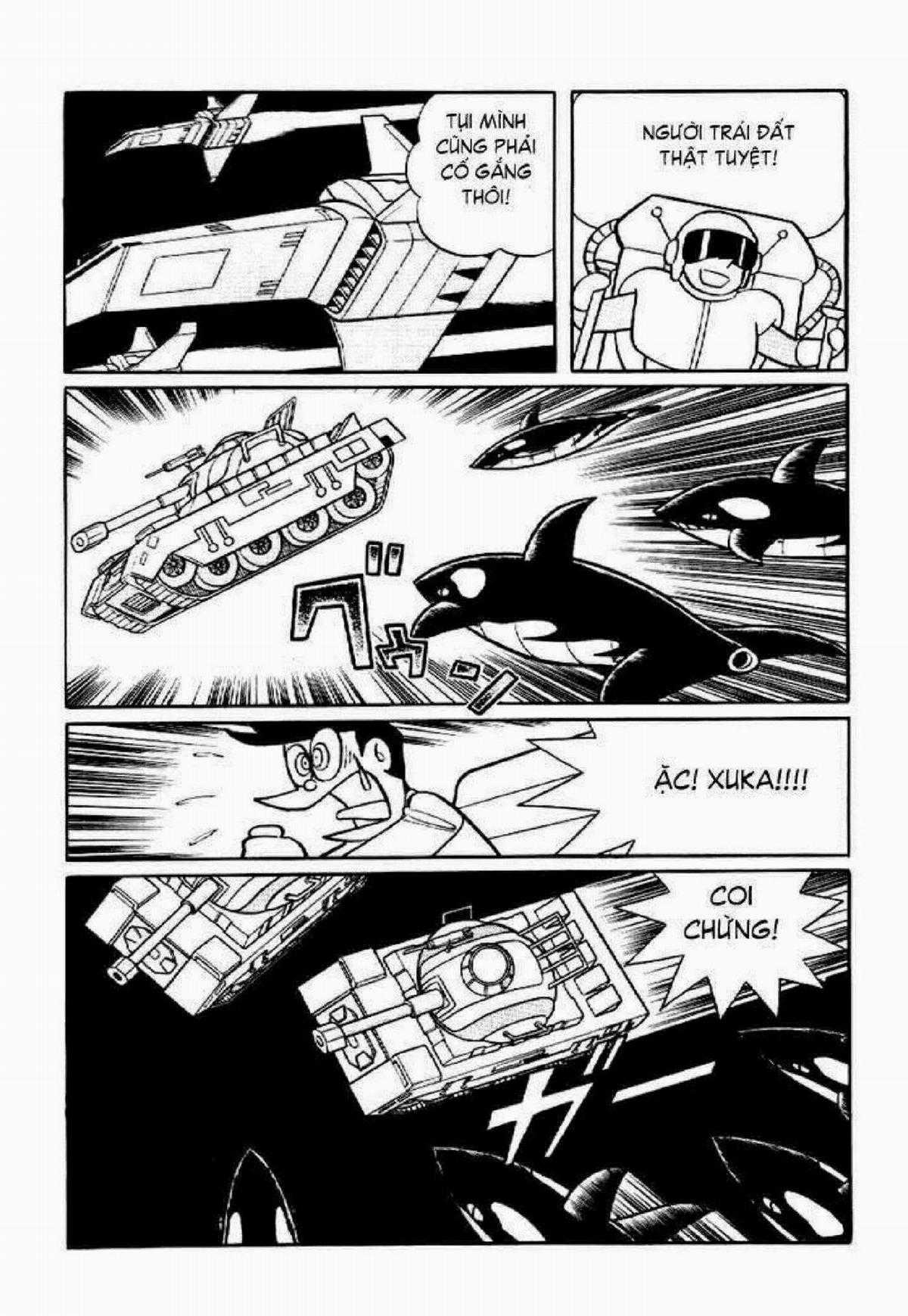 Truyện Dài Doremon Tập 6: Tên Độc Tài Vũ Trụ Chapter 6 trang 137