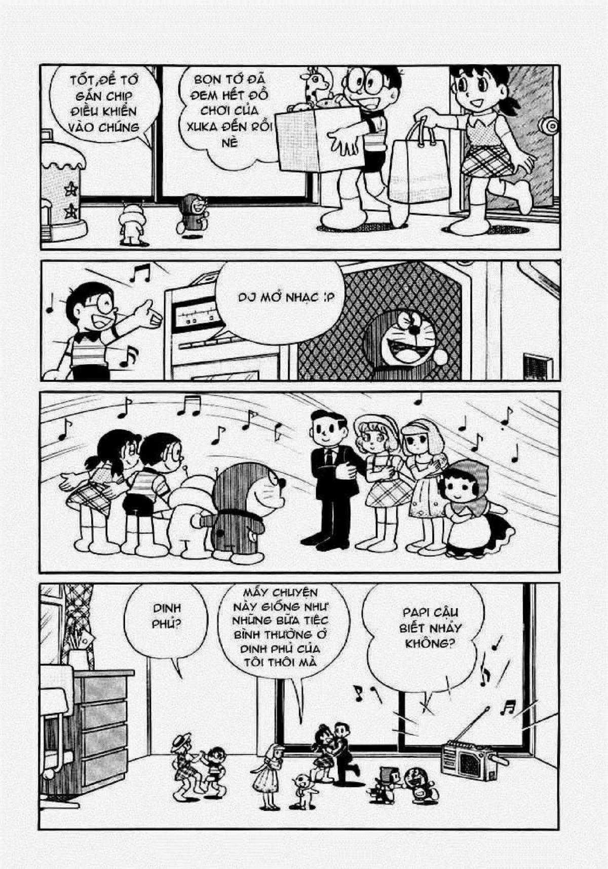 Truyện Dài Doremon Tập 6: Tên Độc Tài Vũ Trụ Chapter 6 trang 14