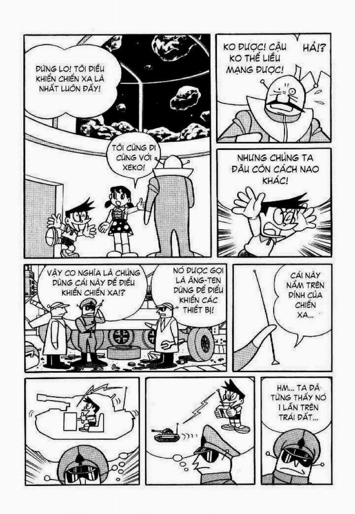 Truyện Dài Doremon Tập 6: Tên Độc Tài Vũ Trụ Chapter 6 trang 142