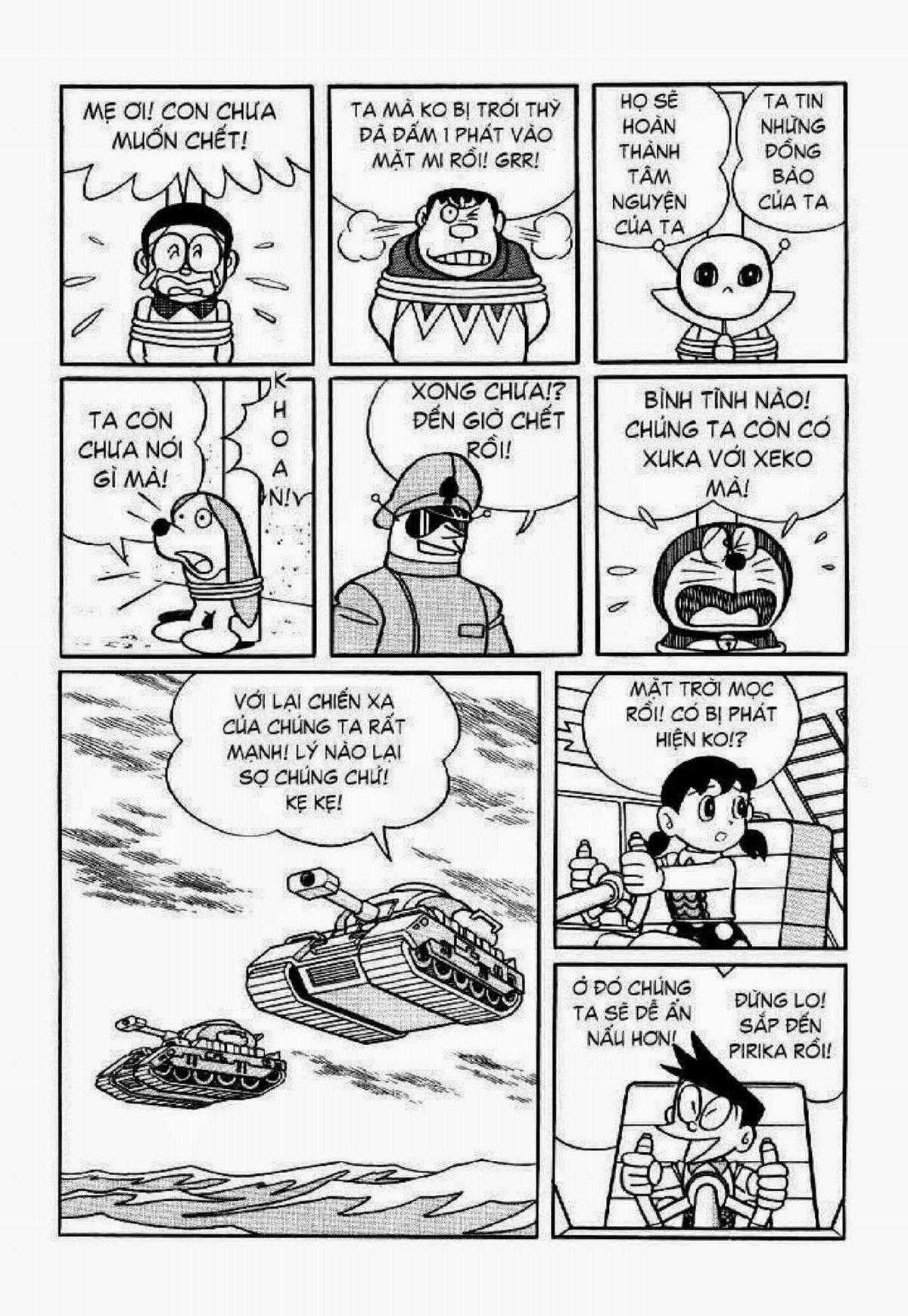 Truyện Dài Doremon Tập 6: Tên Độc Tài Vũ Trụ Chapter 6 trang 144