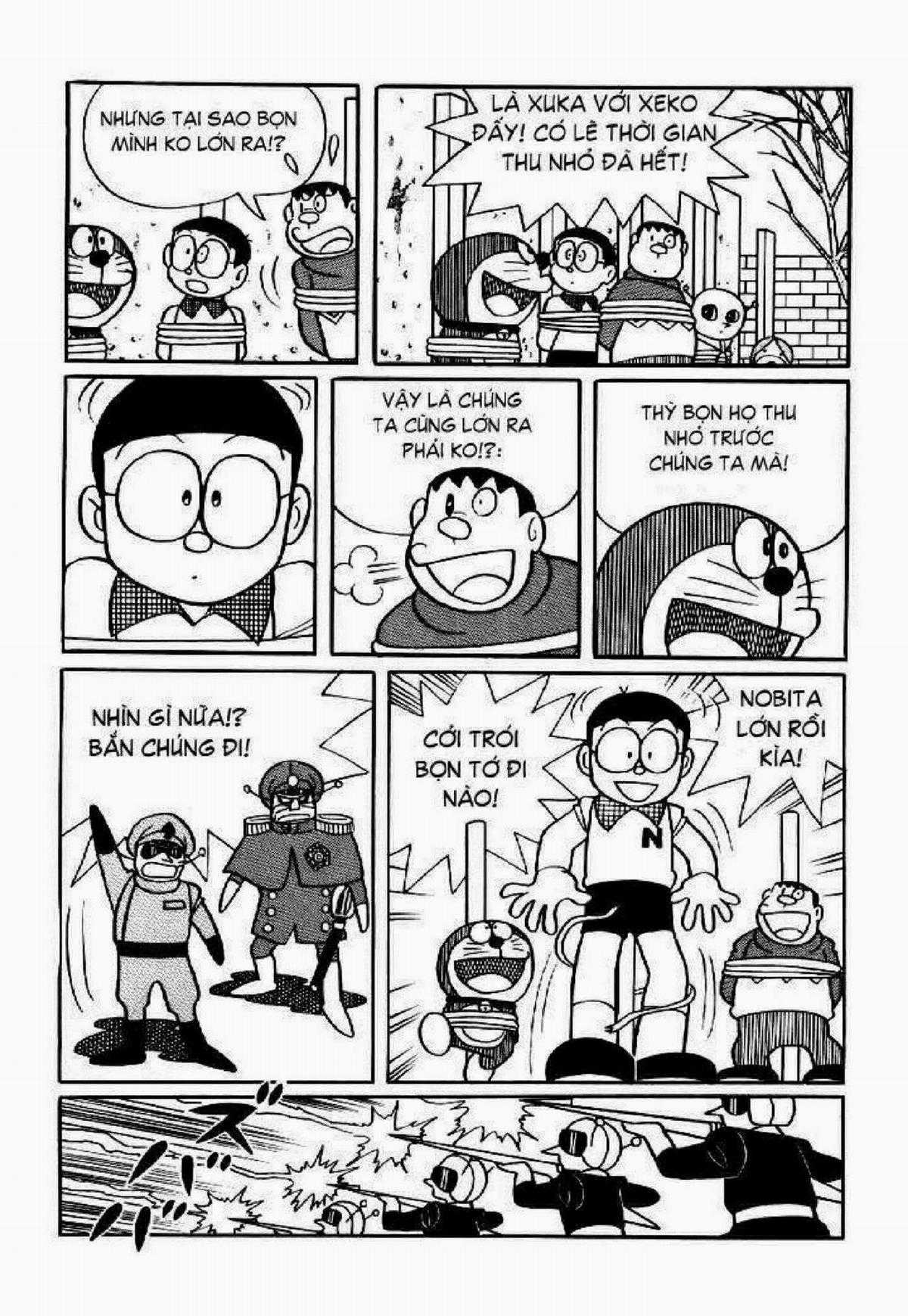 Truyện Dài Doremon Tập 6: Tên Độc Tài Vũ Trụ Chapter 6 trang 154