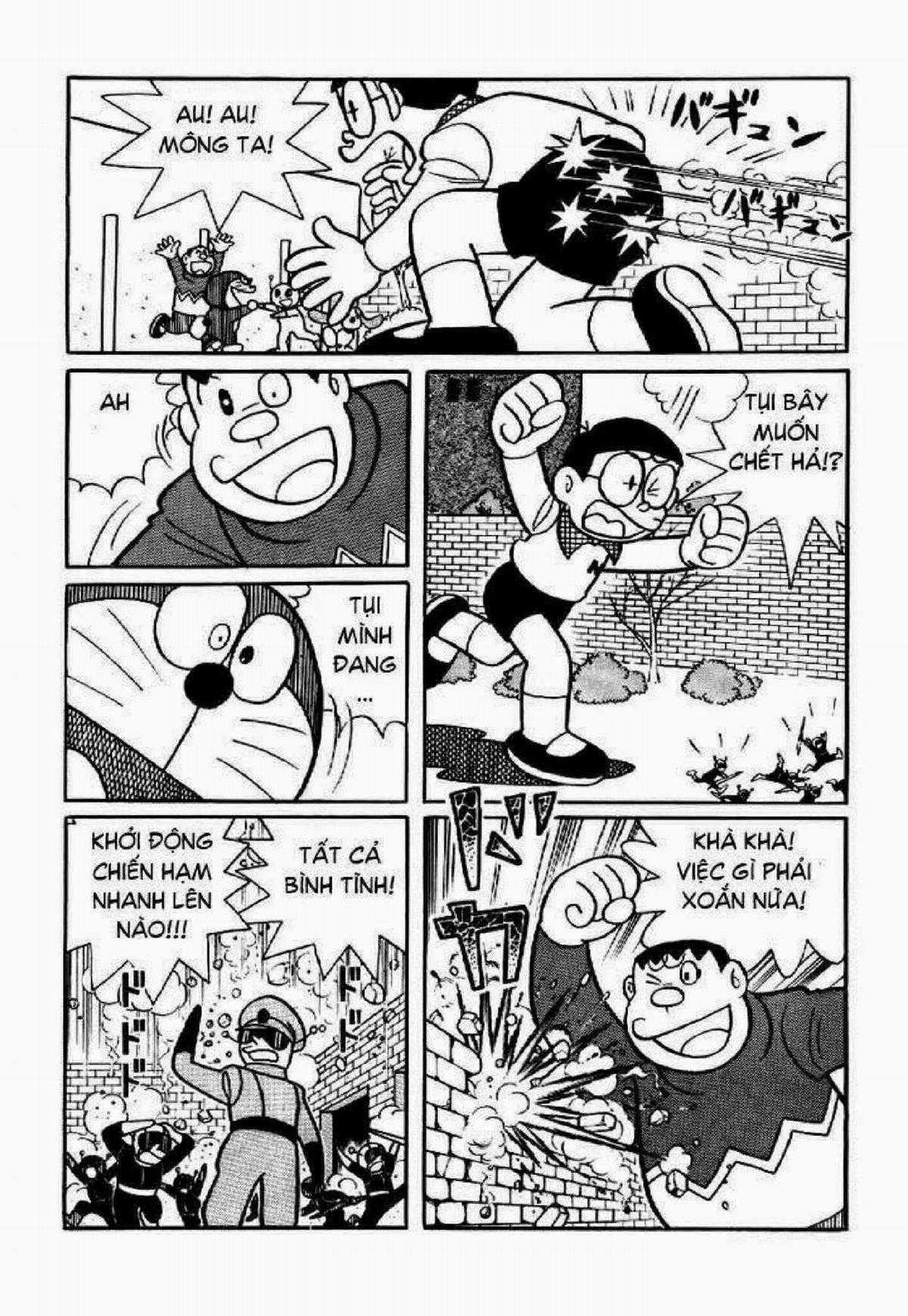 Truyện Dài Doremon Tập 6: Tên Độc Tài Vũ Trụ Chapter 6 trang 155