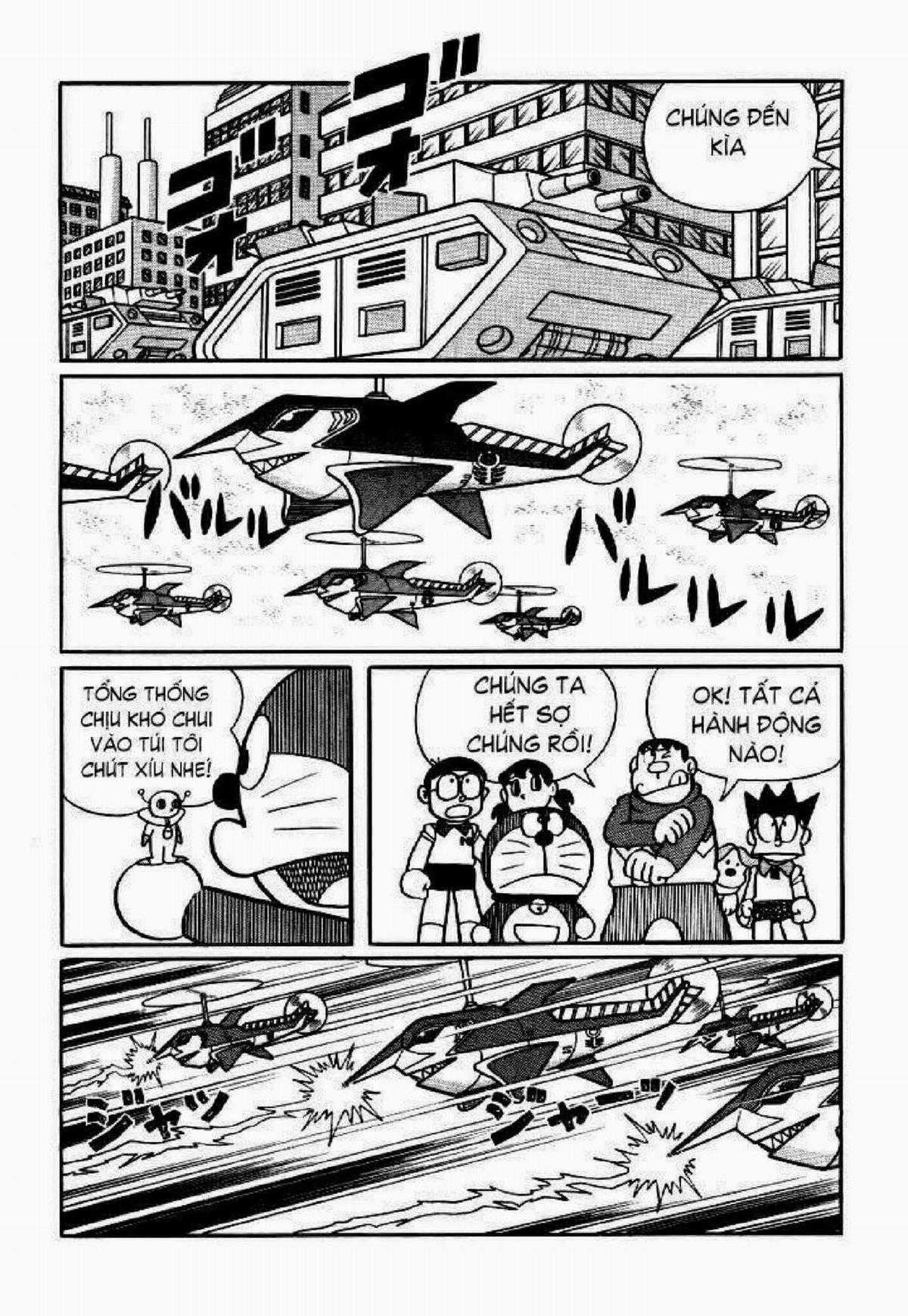 Truyện Dài Doremon Tập 6: Tên Độc Tài Vũ Trụ Chapter 6 trang 157