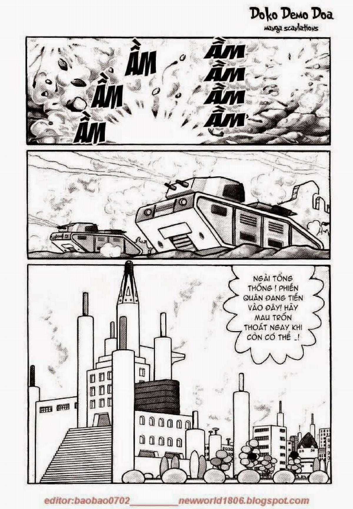 Truyện Dài Doremon Tập 6: Tên Độc Tài Vũ Trụ Chapter 6 trang 168