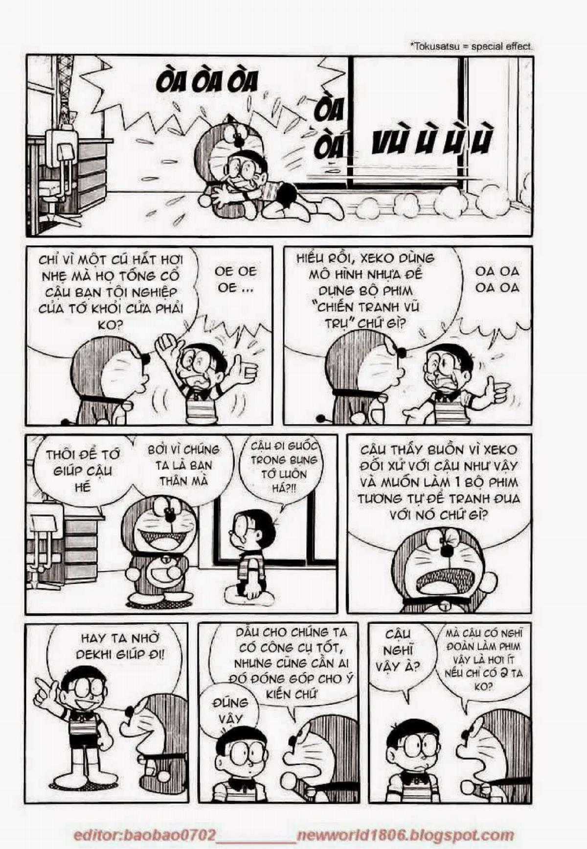 Truyện Dài Doremon Tập 6: Tên Độc Tài Vũ Trụ Chapter 6 trang 171