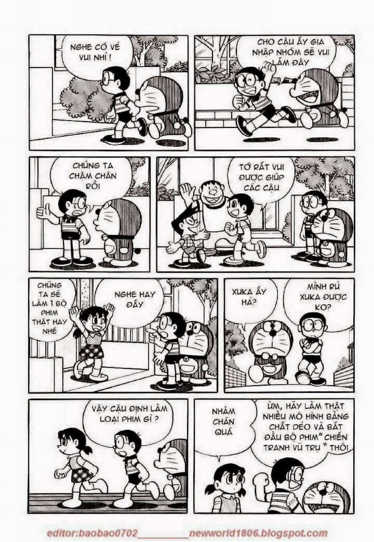 Truyện Dài Doremon Tập 6: Tên Độc Tài Vũ Trụ Chapter 6 trang 172