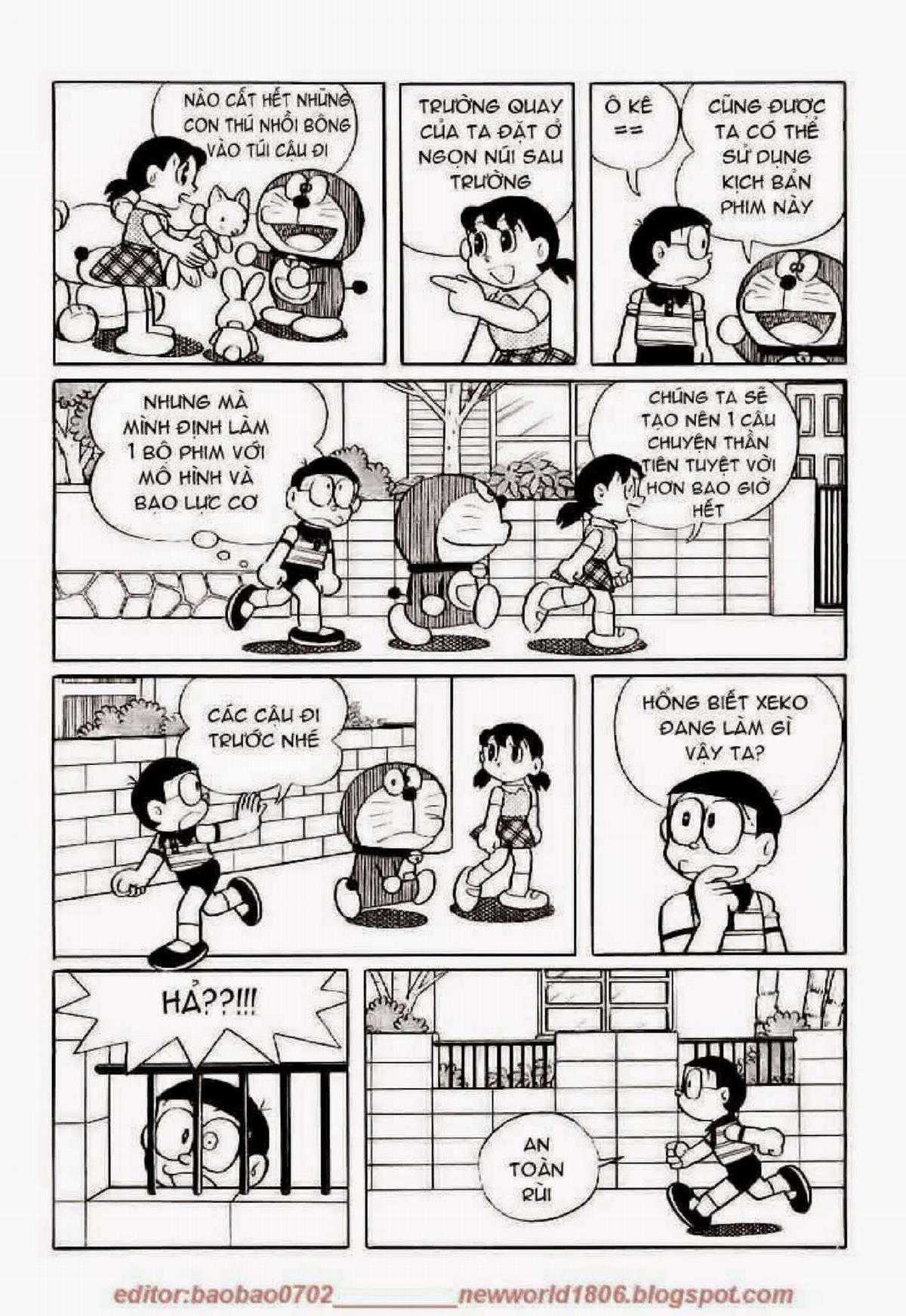 Truyện Dài Doremon Tập 6: Tên Độc Tài Vũ Trụ Chapter 6 trang 174