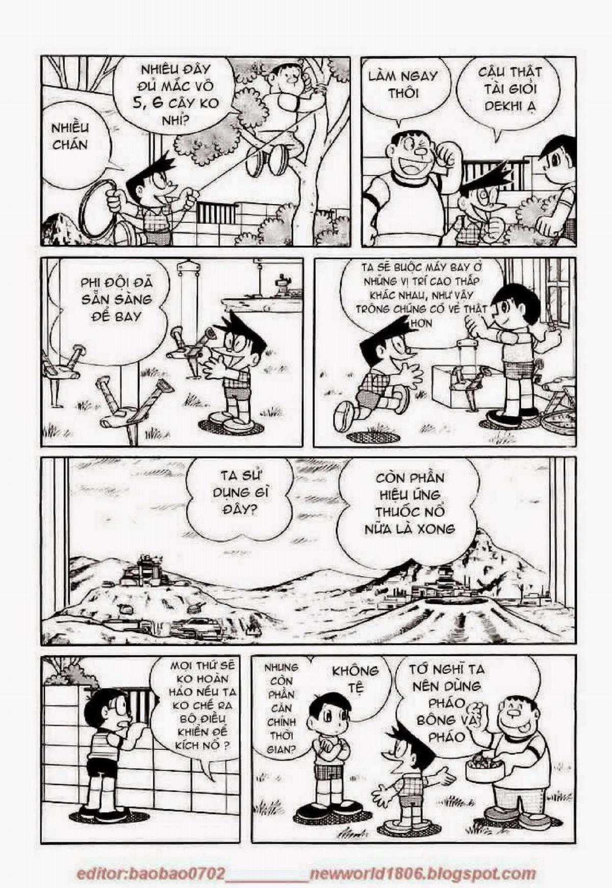 Truyện Dài Doremon Tập 6: Tên Độc Tài Vũ Trụ Chapter 6 trang 176