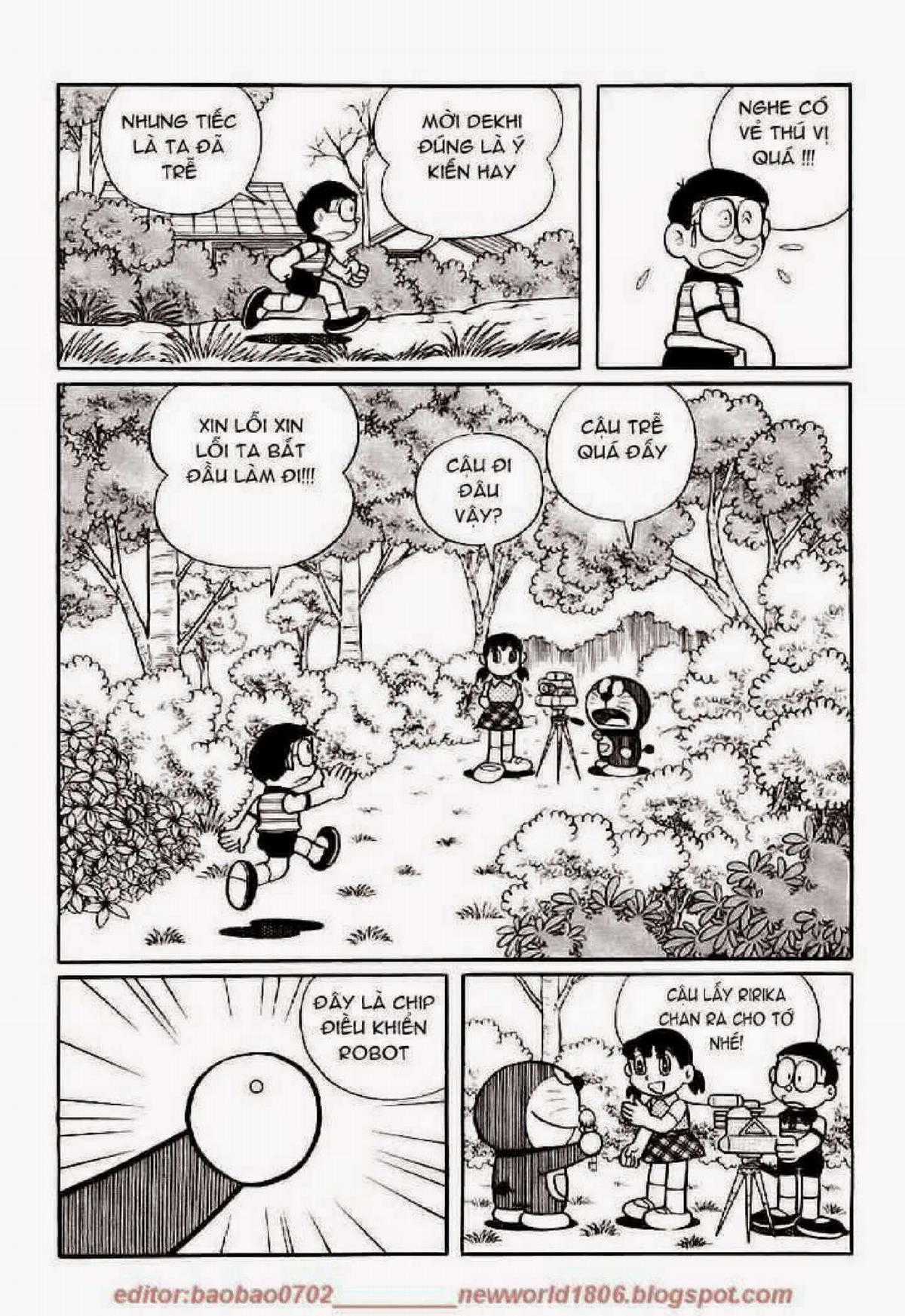 Truyện Dài Doremon Tập 6: Tên Độc Tài Vũ Trụ Chapter 6 trang 177