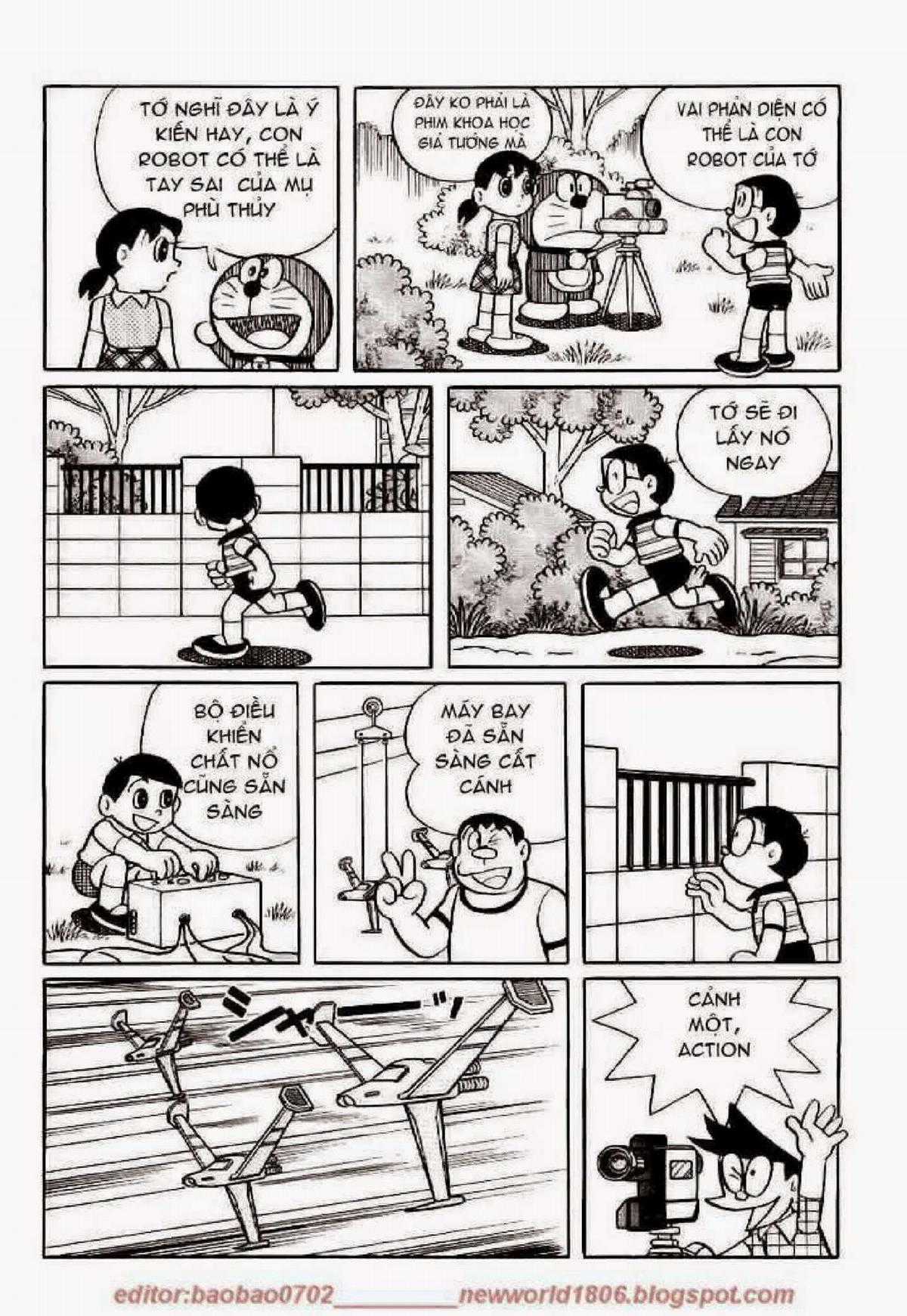 Truyện Dài Doremon Tập 6: Tên Độc Tài Vũ Trụ Chapter 6 trang 180