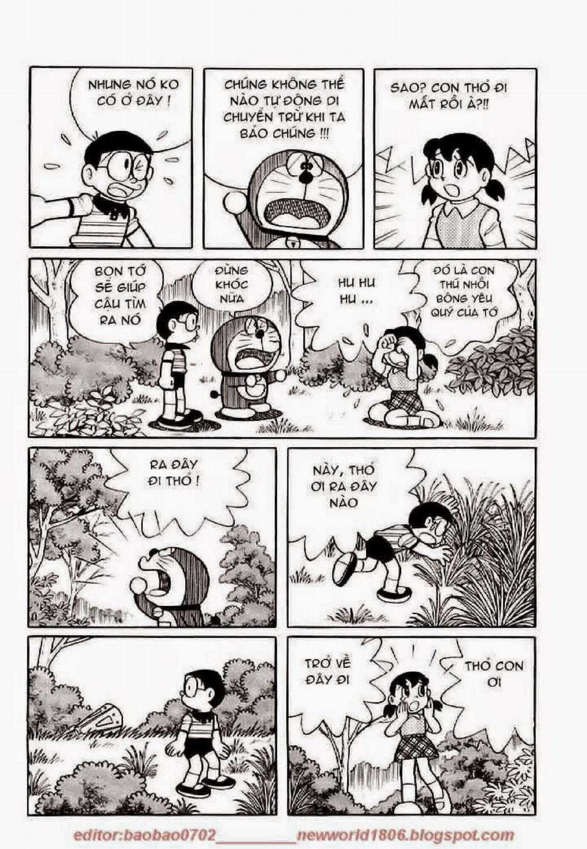 Truyện Dài Doremon Tập 6: Tên Độc Tài Vũ Trụ Chapter 6 trang 183