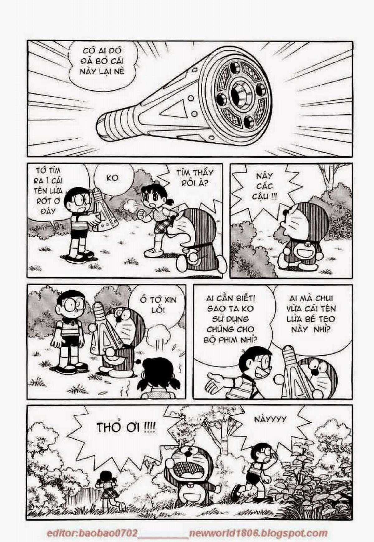 Truyện Dài Doremon Tập 6: Tên Độc Tài Vũ Trụ Chapter 6 trang 184