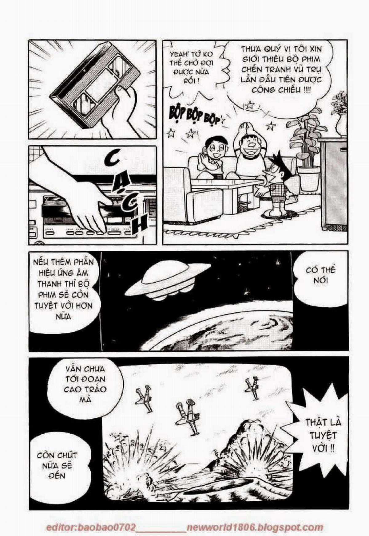 Truyện Dài Doremon Tập 6: Tên Độc Tài Vũ Trụ Chapter 6 trang 186