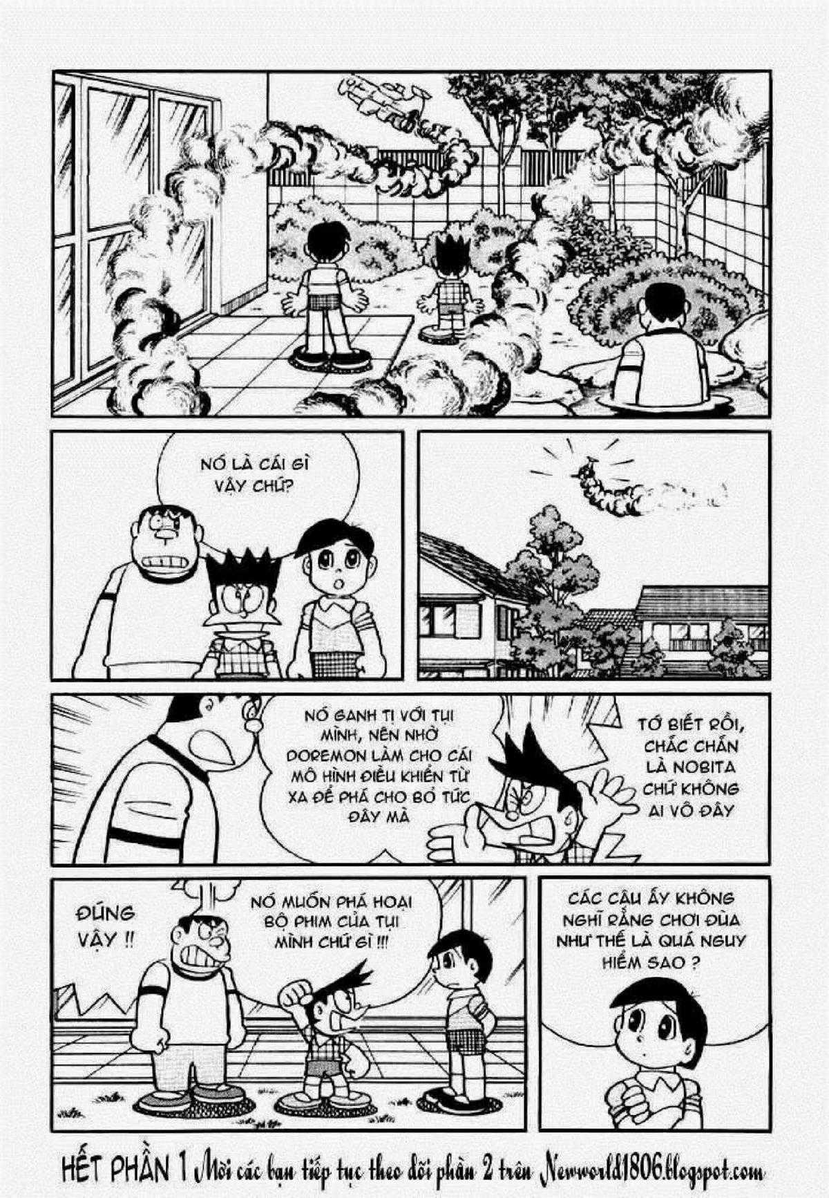 Truyện Dài Doremon Tập 6: Tên Độc Tài Vũ Trụ Chapter 6 trang 21