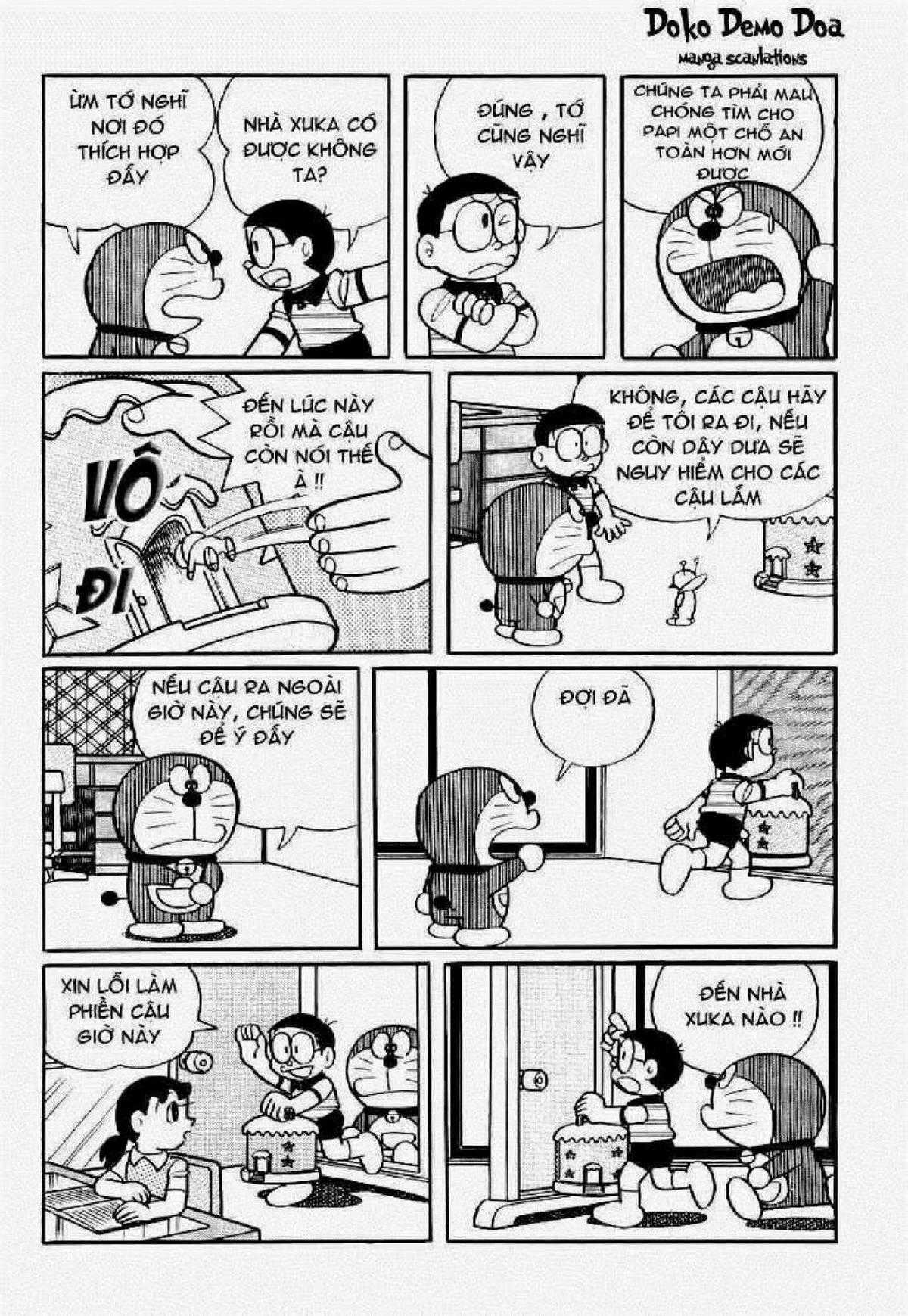 Truyện Dài Doremon Tập 6: Tên Độc Tài Vũ Trụ Chapter 6 trang 36