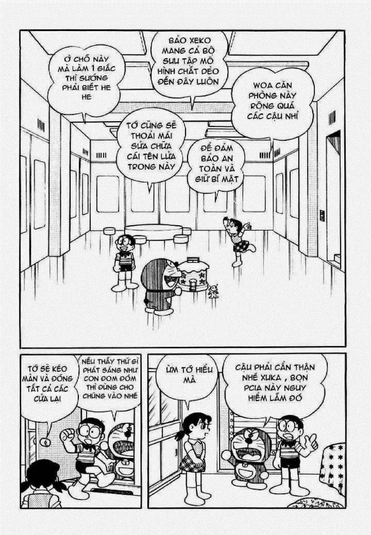 Truyện Dài Doremon Tập 6: Tên Độc Tài Vũ Trụ Chapter 6 trang 38