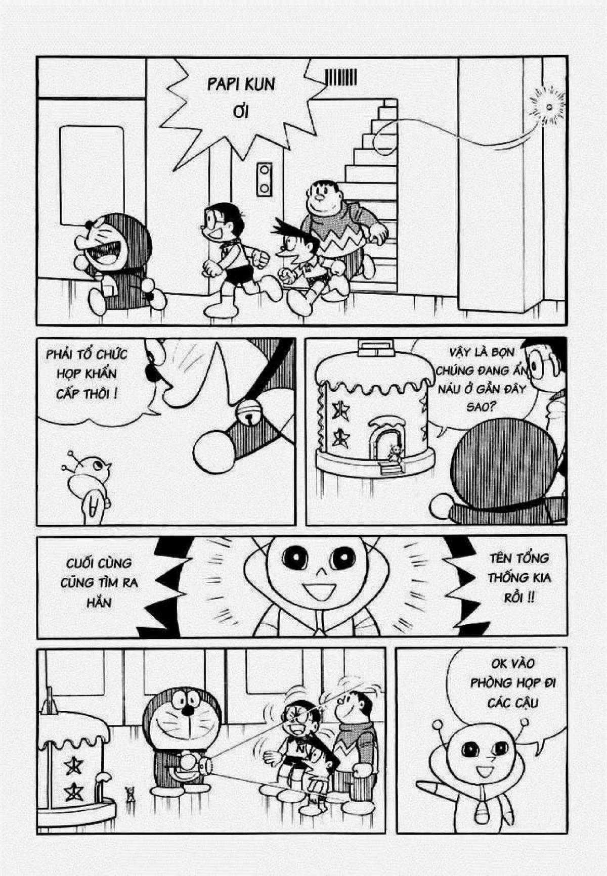 Truyện Dài Doremon Tập 6: Tên Độc Tài Vũ Trụ Chapter 6 trang 46