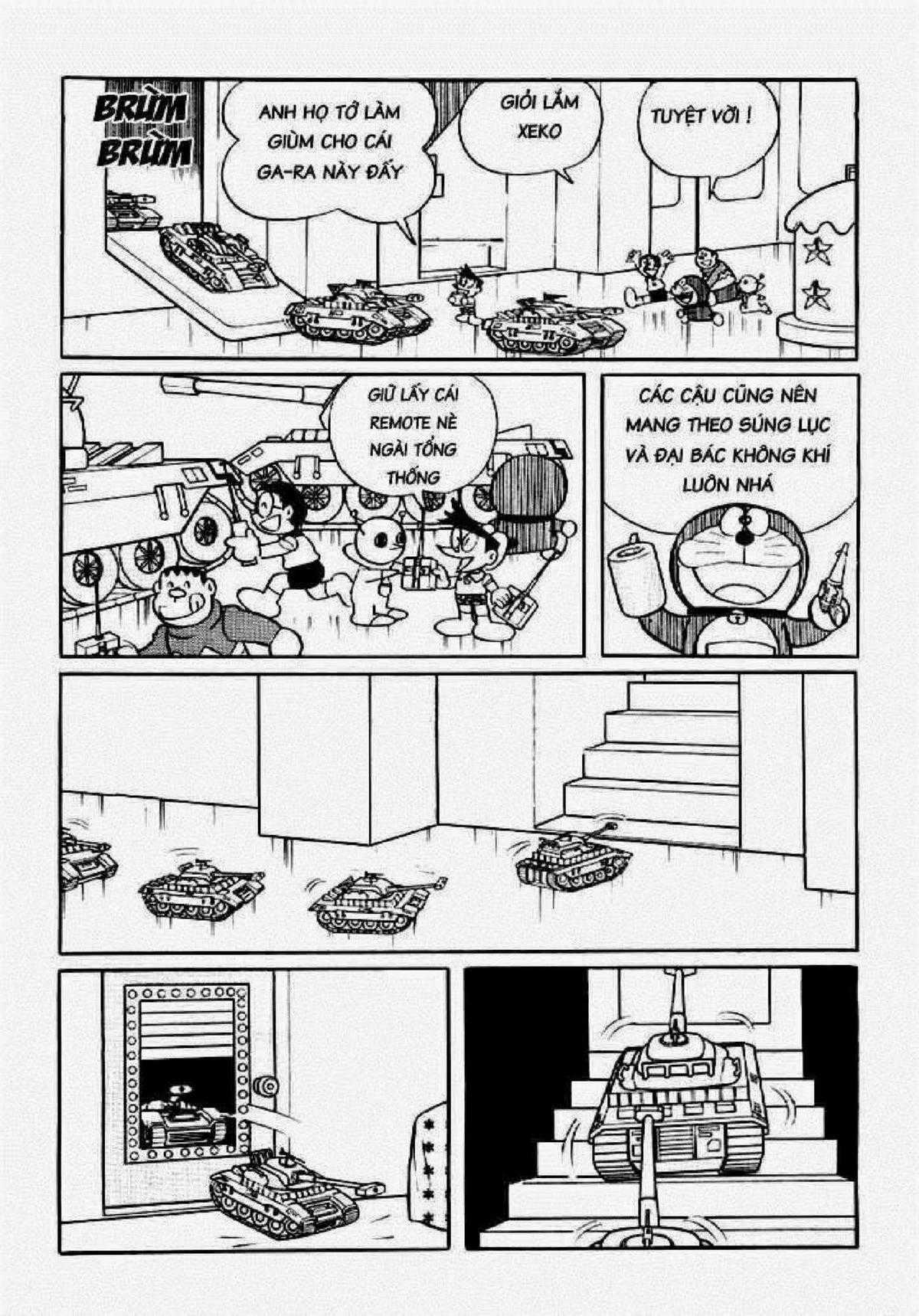 Truyện Dài Doremon Tập 6: Tên Độc Tài Vũ Trụ Chapter 6 trang 49