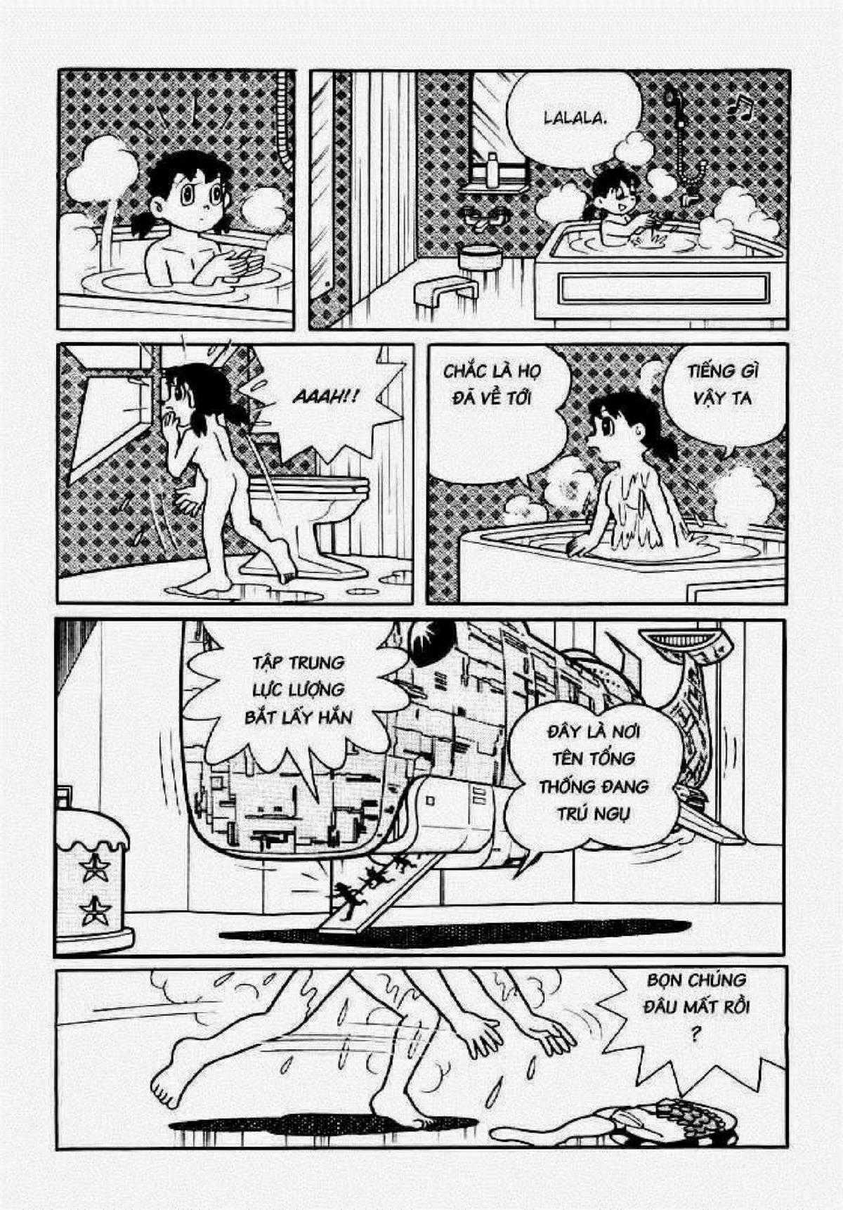 Truyện Dài Doremon Tập 6: Tên Độc Tài Vũ Trụ Chapter 6 trang 56