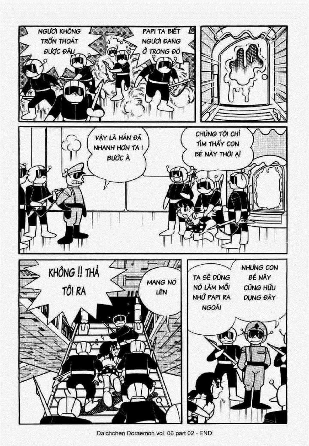 Truyện Dài Doremon Tập 6: Tên Độc Tài Vũ Trụ Chapter 6 trang 58