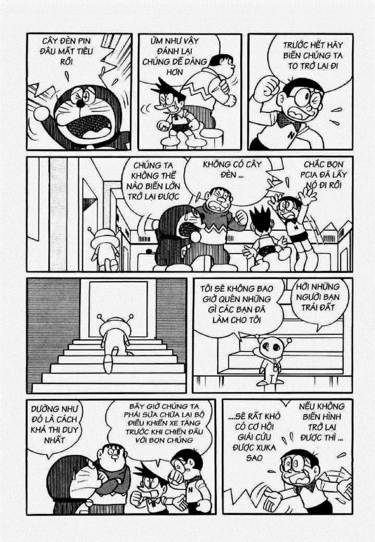 Truyện Dài Doremon Tập 6: Tên Độc Tài Vũ Trụ Chapter 6 trang 62