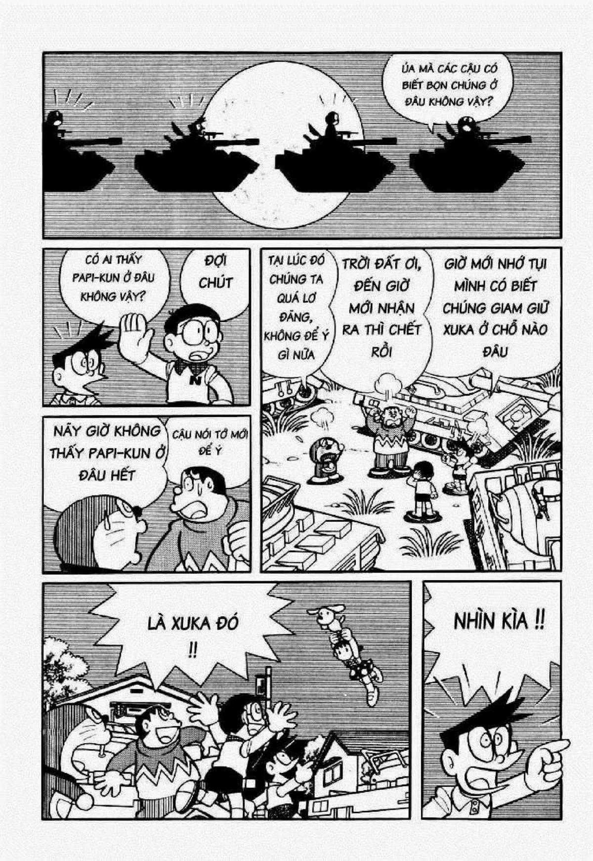 Truyện Dài Doremon Tập 6: Tên Độc Tài Vũ Trụ Chapter 6 trang 72