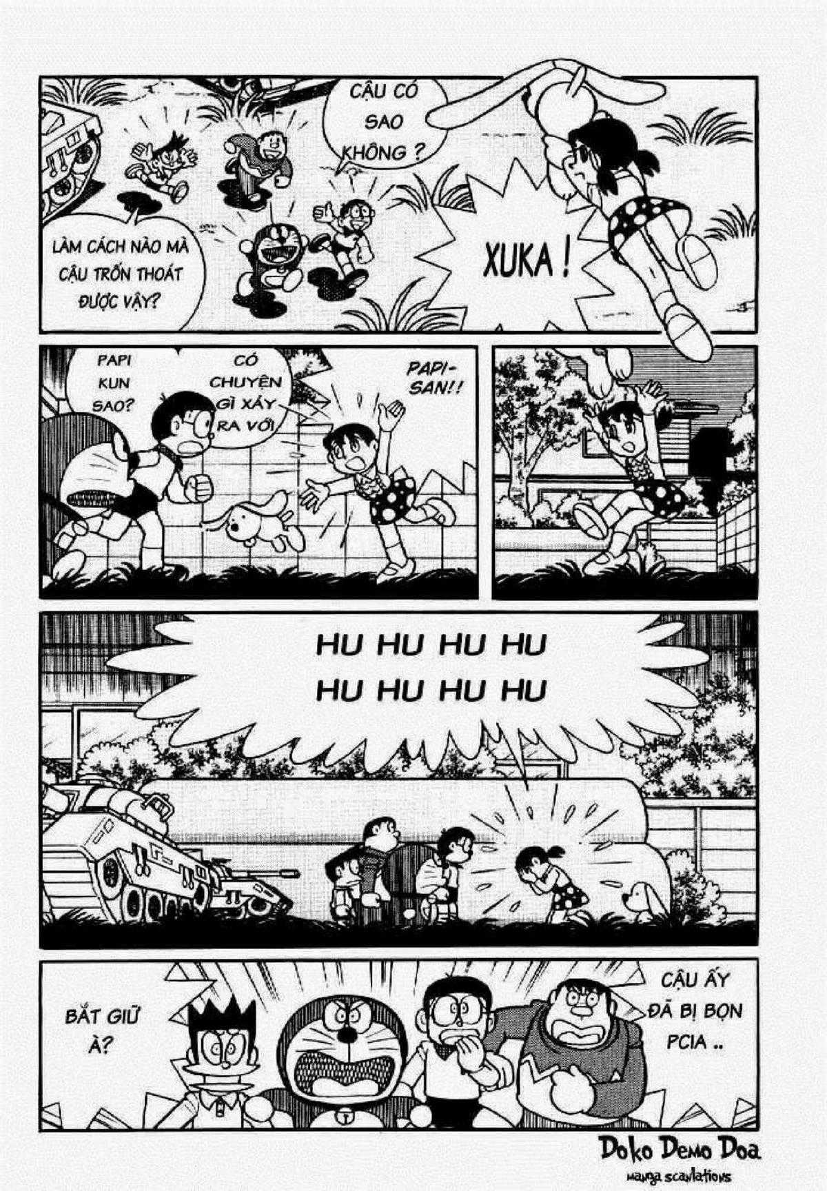 Truyện Dài Doremon Tập 6: Tên Độc Tài Vũ Trụ Chapter 6 trang 73