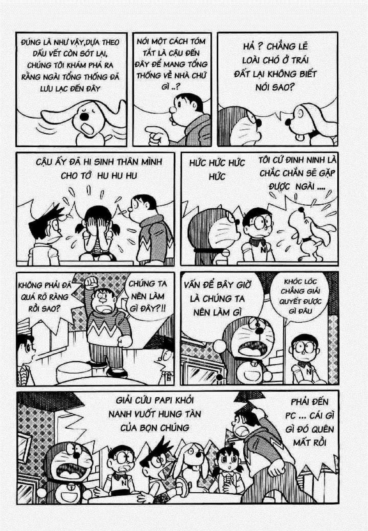 Truyện Dài Doremon Tập 6: Tên Độc Tài Vũ Trụ Chapter 6 trang 75