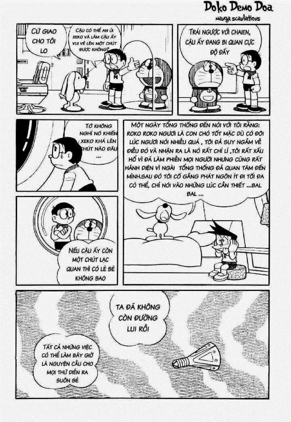 Truyện Dài Doremon Tập 6: Tên Độc Tài Vũ Trụ Chapter 6 trang 80