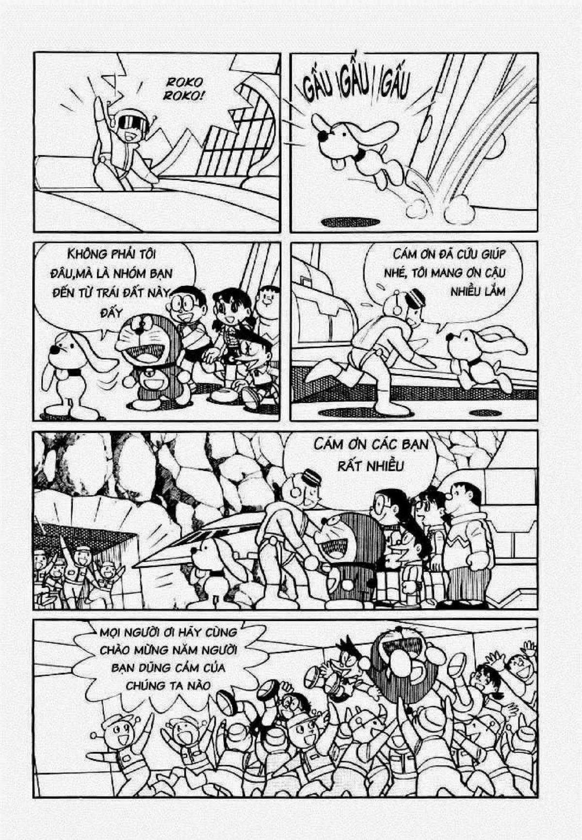 Truyện Dài Doremon Tập 6: Tên Độc Tài Vũ Trụ Chapter 6 trang 90