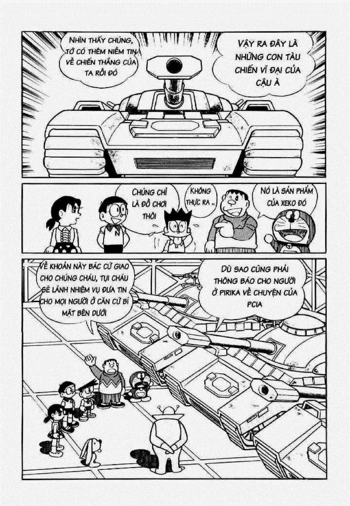 Truyện Dài Doremon Tập 6: Tên Độc Tài Vũ Trụ Chapter 6 trang 95