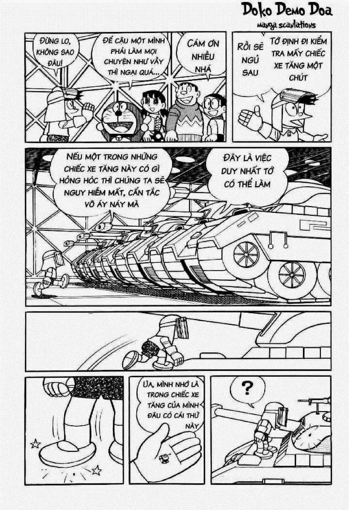 Truyện Dài Doremon Tập 6: Tên Độc Tài Vũ Trụ Chapter 6 trang 98